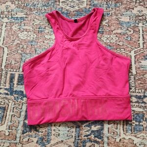 Gymshark XS tank top/bra hot pink